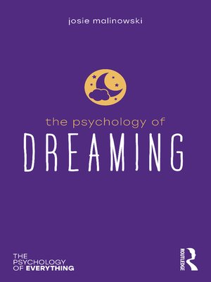 cover image of The Psychology of Dreaming